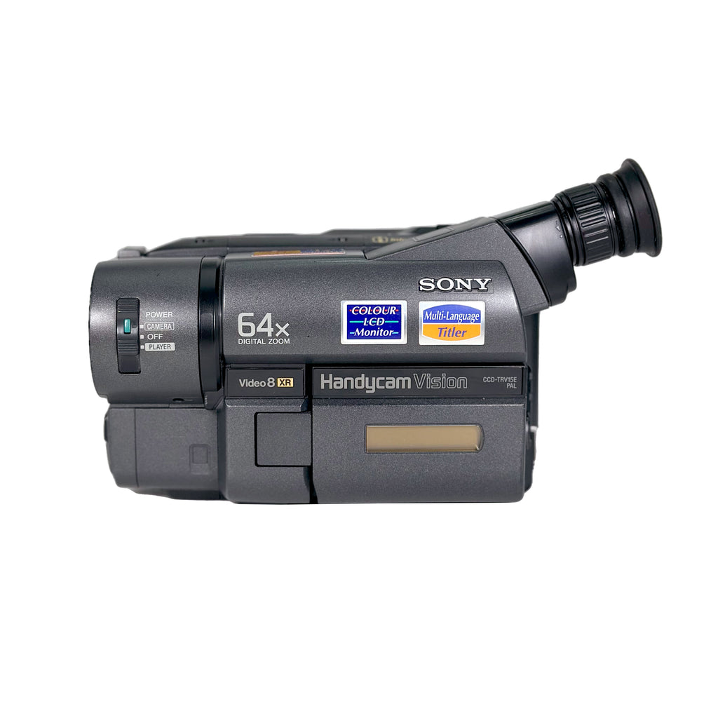 Sony Handycam CCD-TRV15E PAL Video 8 XR Camcorder – Retro