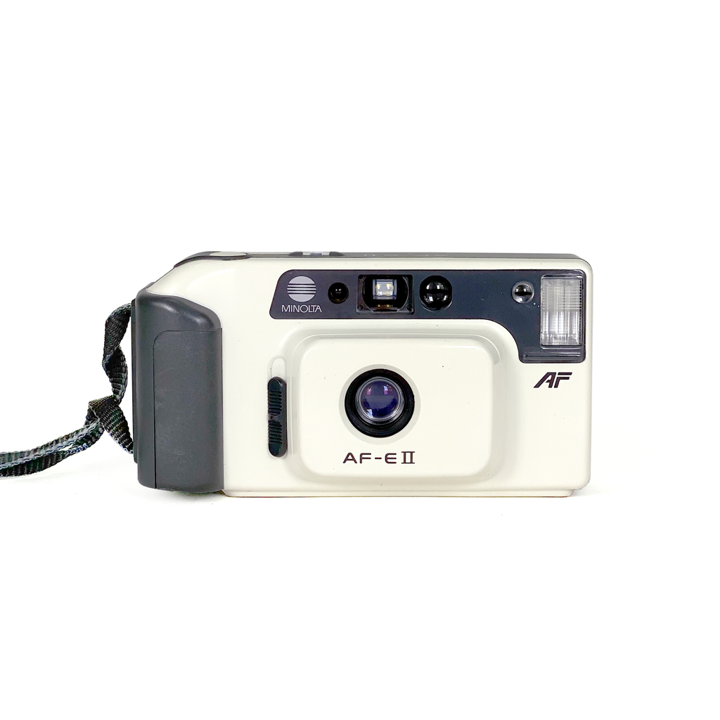 Minolta AFE II Rare White Retro Camera Shop