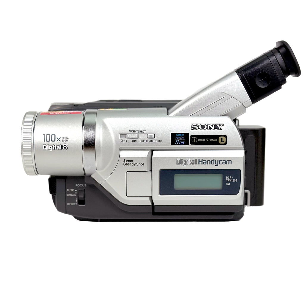 Sony Handycam DCR-TRV120E PAL Hi8 Digital Camcorder – Retro 
