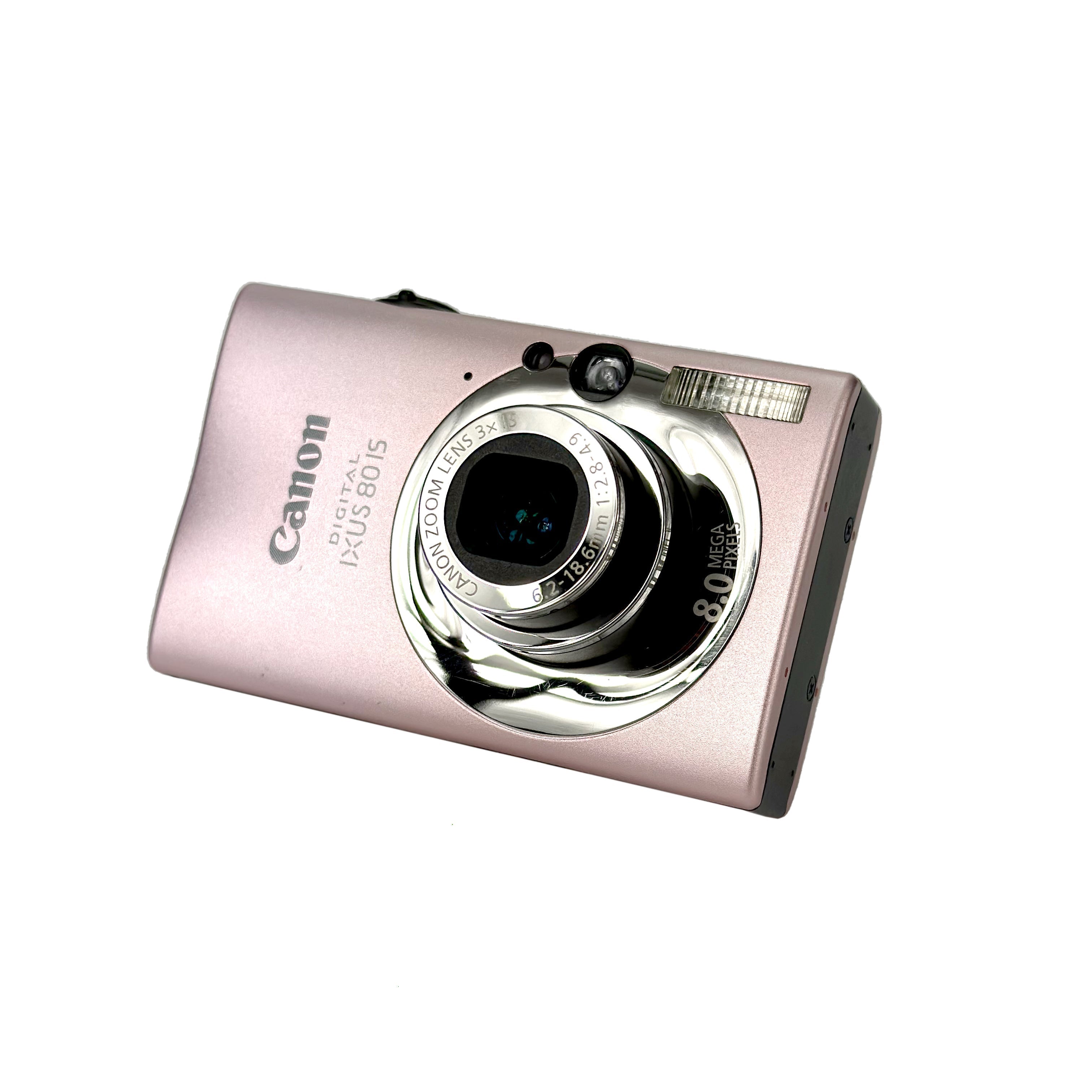 Canon IXUS 80 IS Digital Compact - Pink – Retro Camera Shop