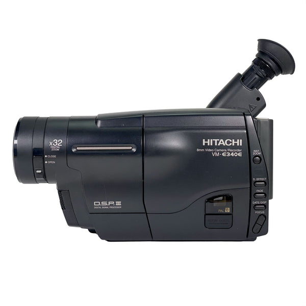 Hitachi VM-E340E VHS-C PAL Camcorder – Retro Camera Shop