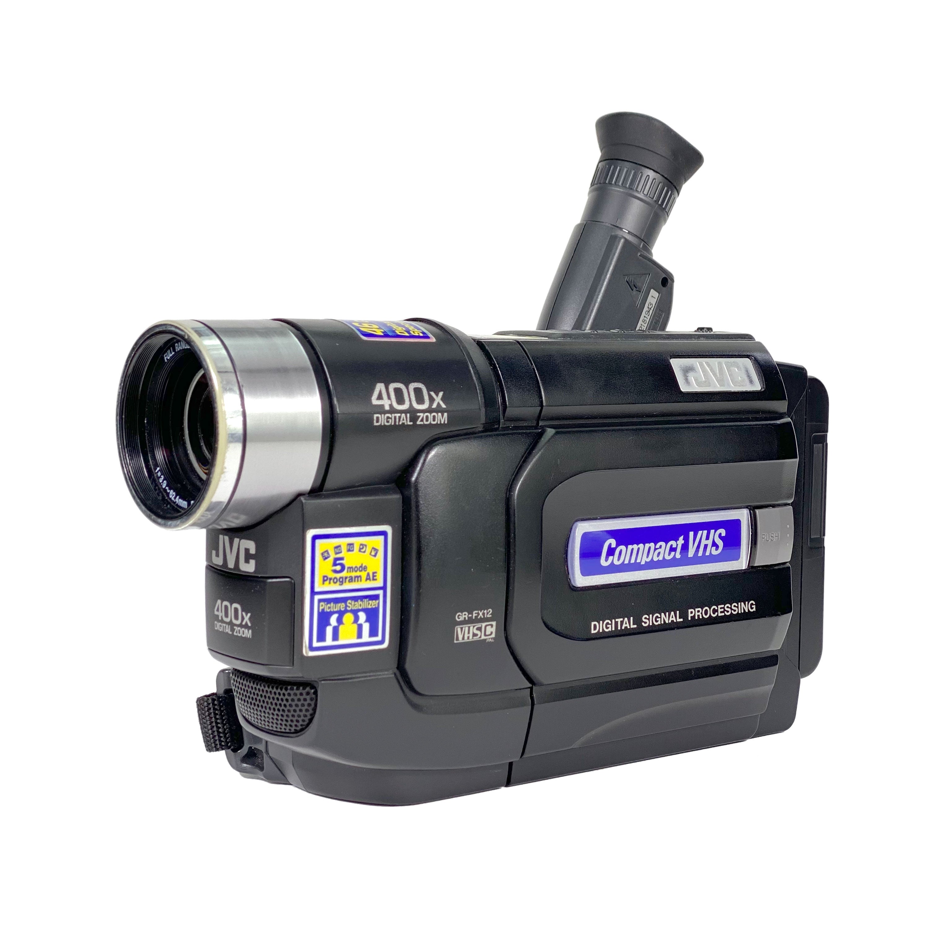 JVC GR-FX12E VHS-C PAL Camcorder – Retro Camera Shop