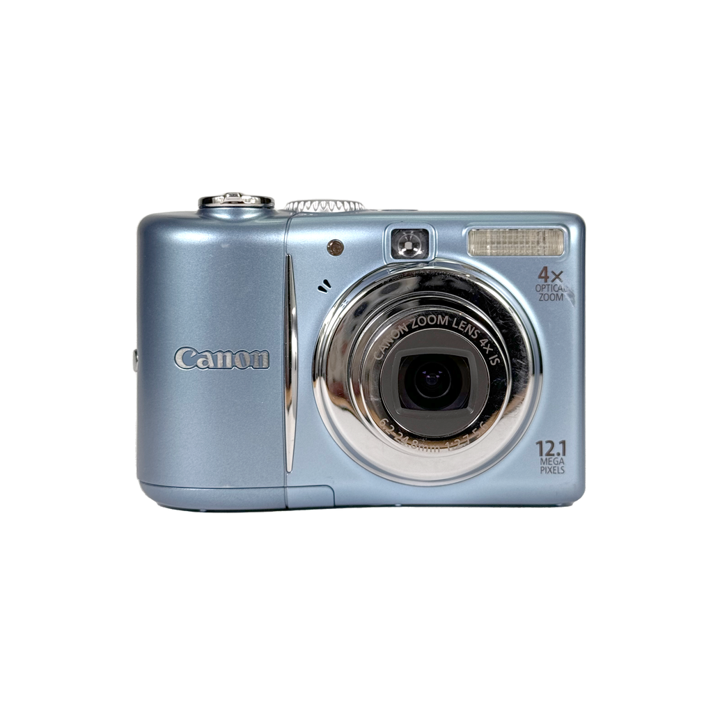 Canon PowerShot A1100 IS Digital Compact - Blue – Retro Camera Shop