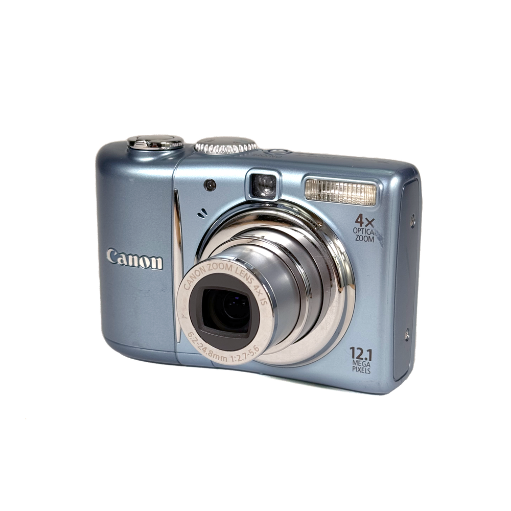 Canon PowerShot A1100 IS Digital Compact - Blue – Retro Camera Shop Canon PowerShot A1100 IS Digital Compact - Blue – Retro Camera Shop