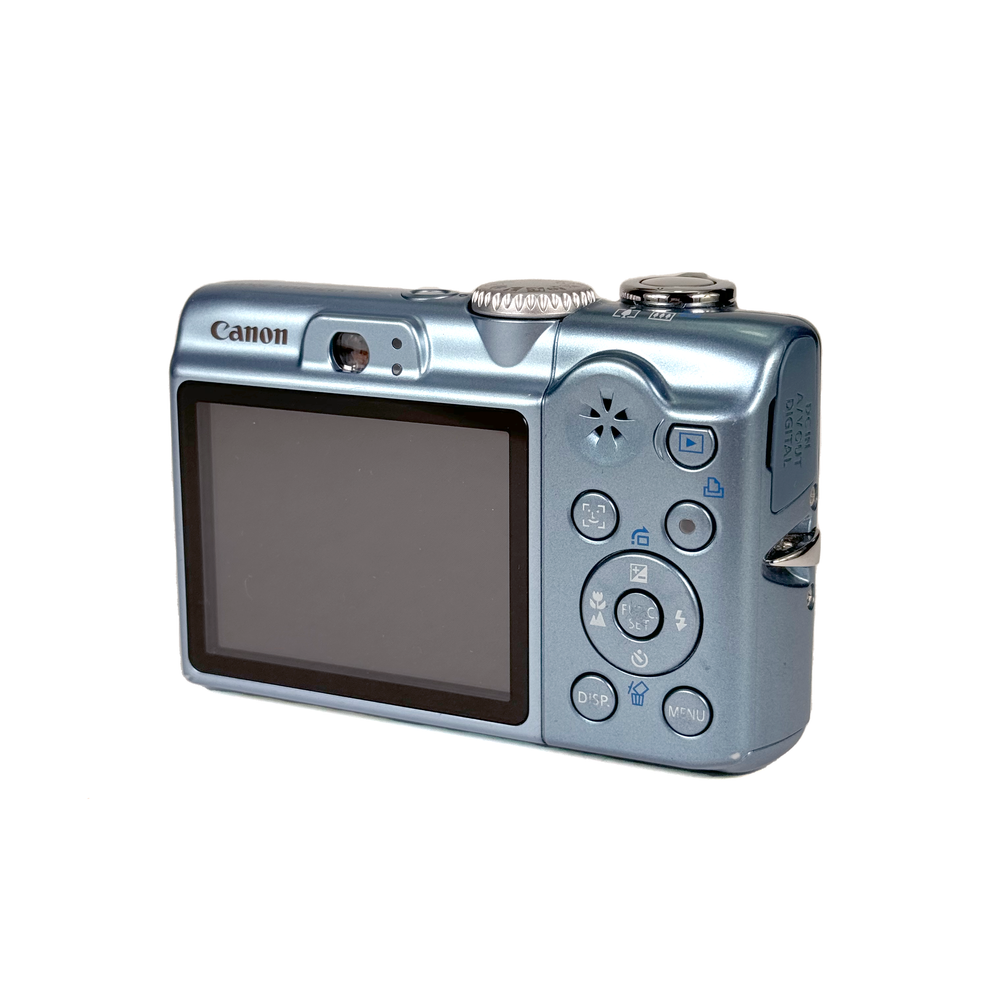 Canon PowerShot A1100 IS Digital Compact - Blue – Retro Camera Shop Canon PowerShot A1100 IS Digital Compact - Blue – Retro Camera Shop