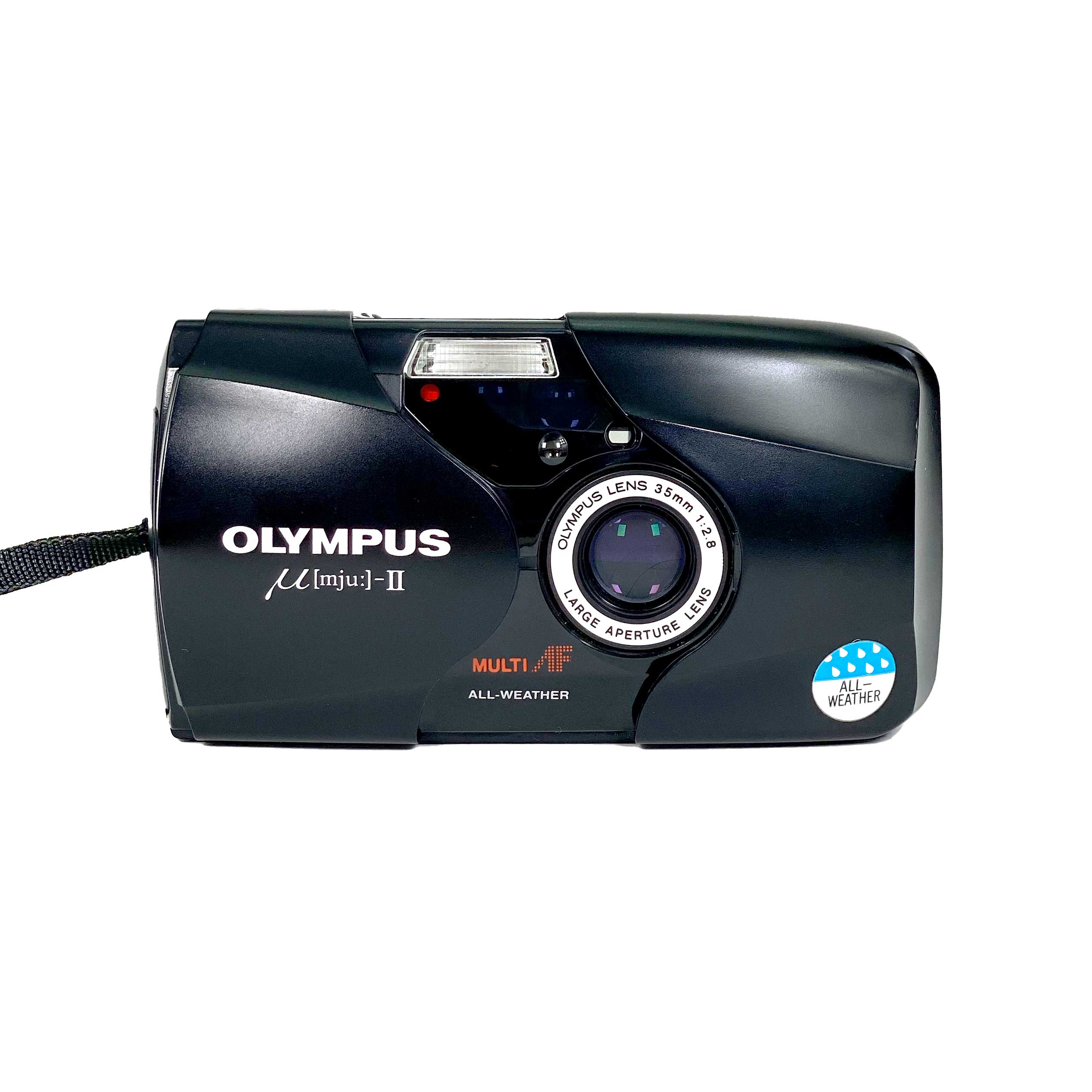【C6682】OLYMPUS オリンパス mju II 初代 ブラック Olympus Mju II - Black – Retro Camera Shop