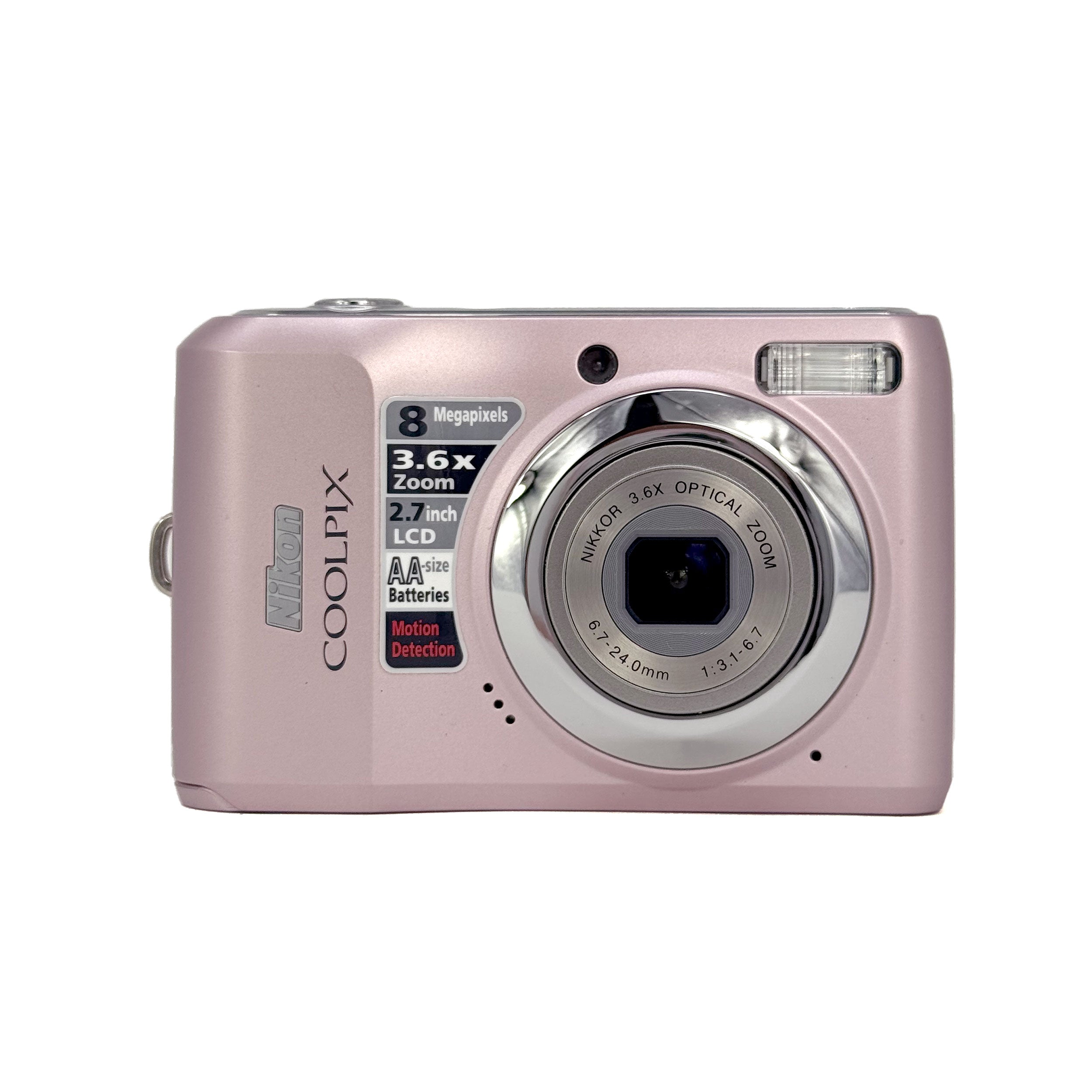 【C90】Nikon COOLPIX L19 ピンク　デジタルカメラ □□Nikon ニコン COOLPIX L19 コンパクトデジタルカメラ 乾電池