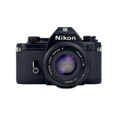 Nikon EM 35mm SLR with Nikon 50mm f/1.8 Lens