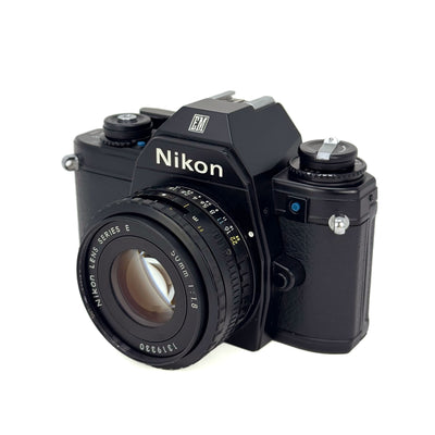 Nikon EM 35mm SLR with Nikon 50mm f/1.8 Lens