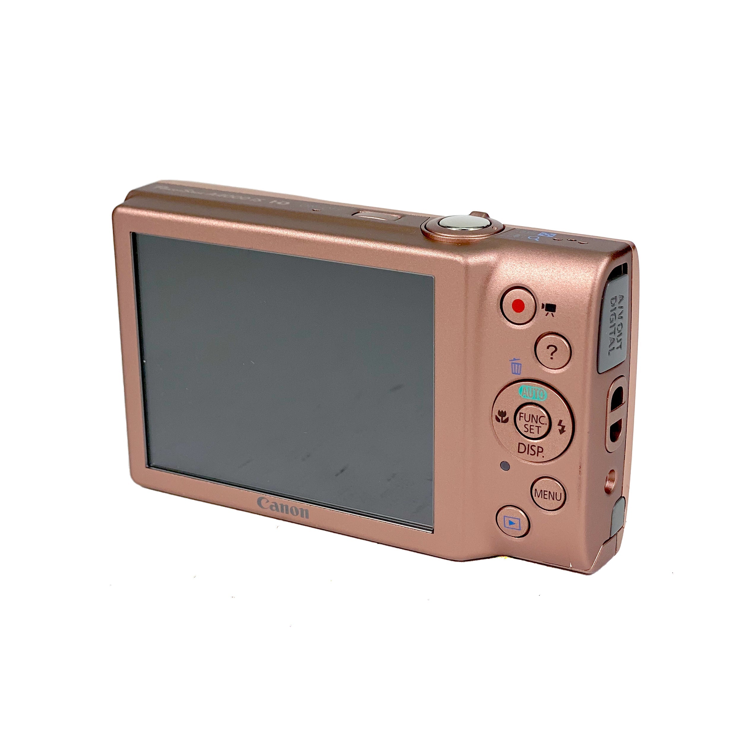 Canon PowerShot A4000 IS Digital Compact - Peach Pink – Retro 