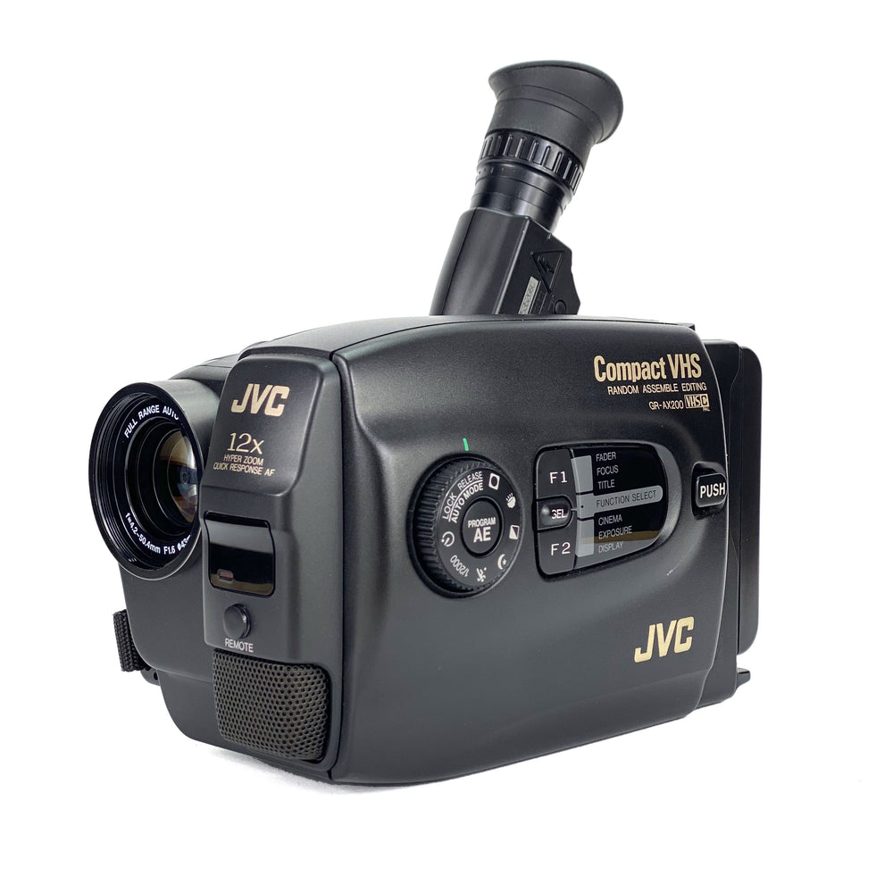 Jvc Vhs JVC GR-AX200E VHS-C PAL Camcorder – Retro Camera Shop