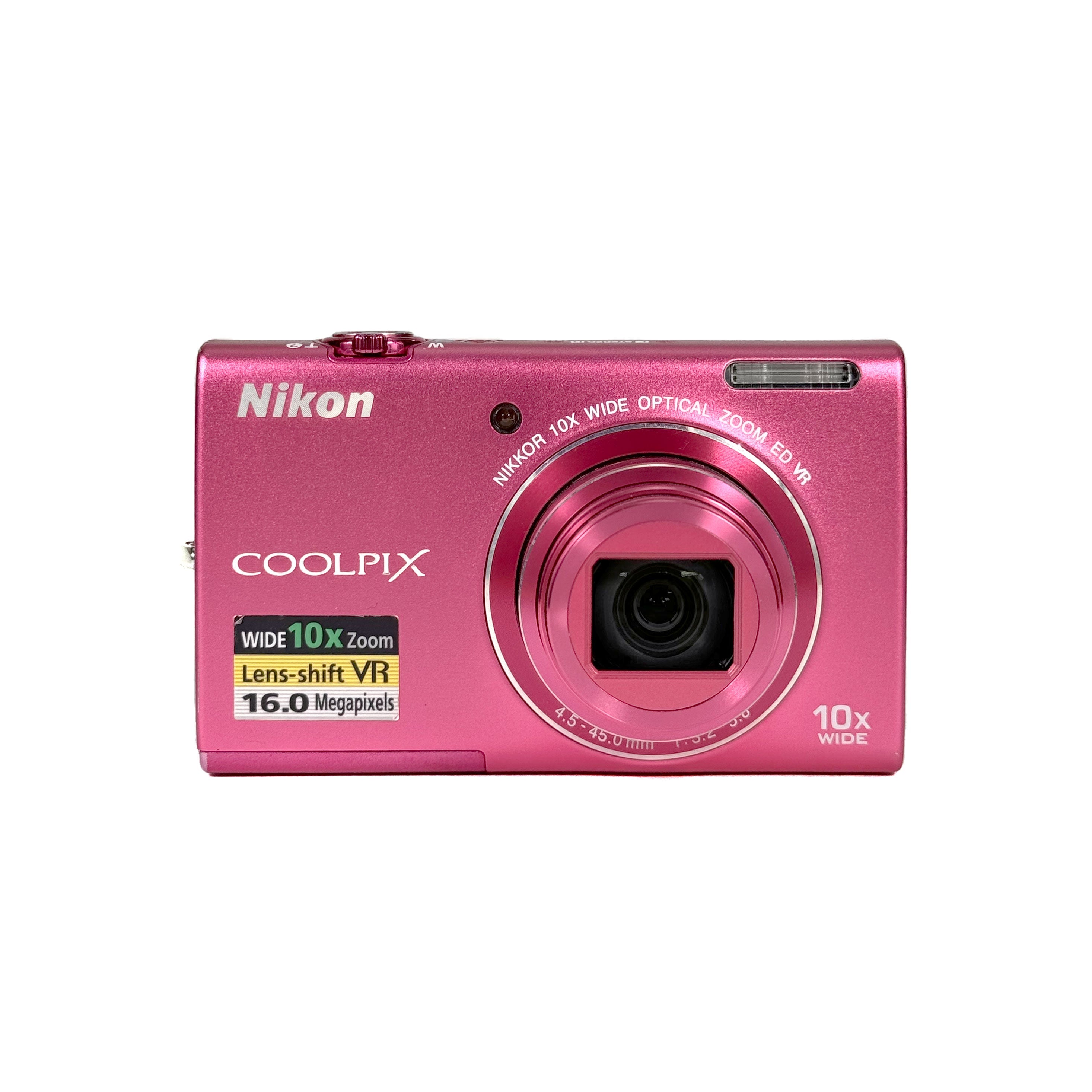 Nikon COOLPIX popular S6200 Digital Camera 16 MP, 10X Optical Zoom+2 SD Cards -Like New