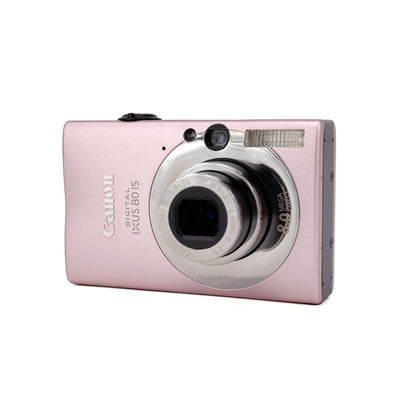 Canon IXUS 80 IS Digital Compact - Pink