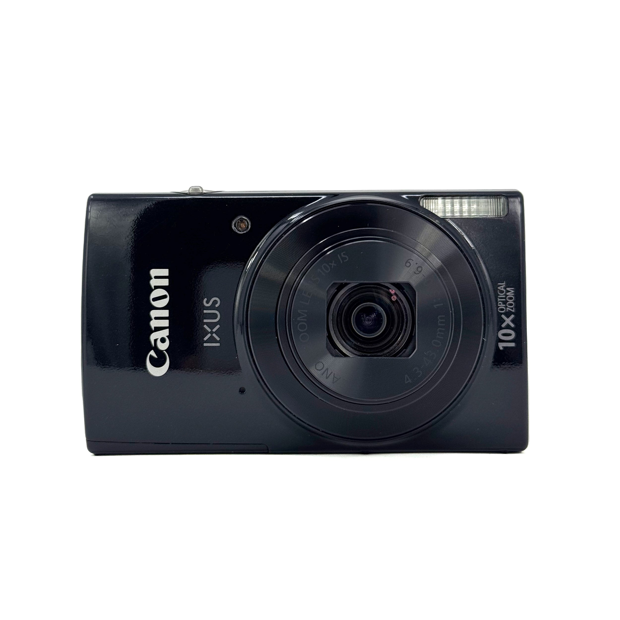 美品【動作品】Canon キャノン IXUS 180 レトロコンデジ ブラック Canon IXUS 180 Digital Camera 20MP 10x Optical Zoom Wi-Fi Black