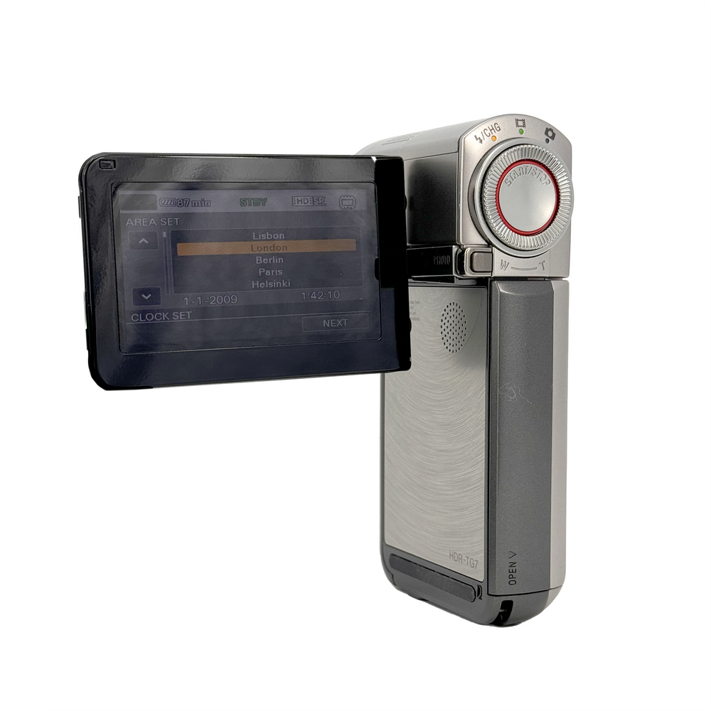 Sony Handycam HDR-TG7VE HD Camcorder – Retro Camera Shop Sony Handycam HDR-TG7VE HD Camcorder – Retro Camera Shop