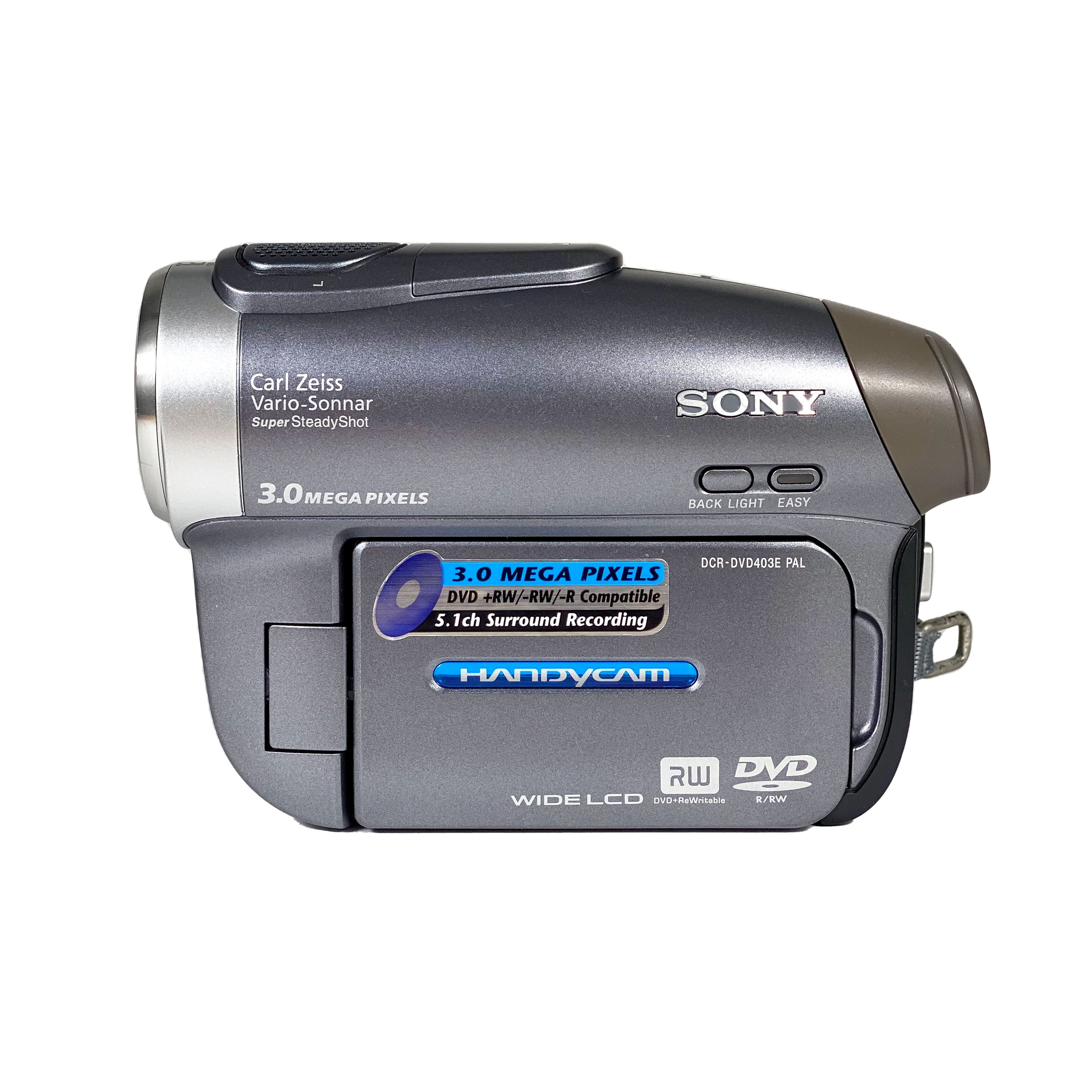 Sony DCR DVD403E PAL DVD Camcorder Retro Camera Shop