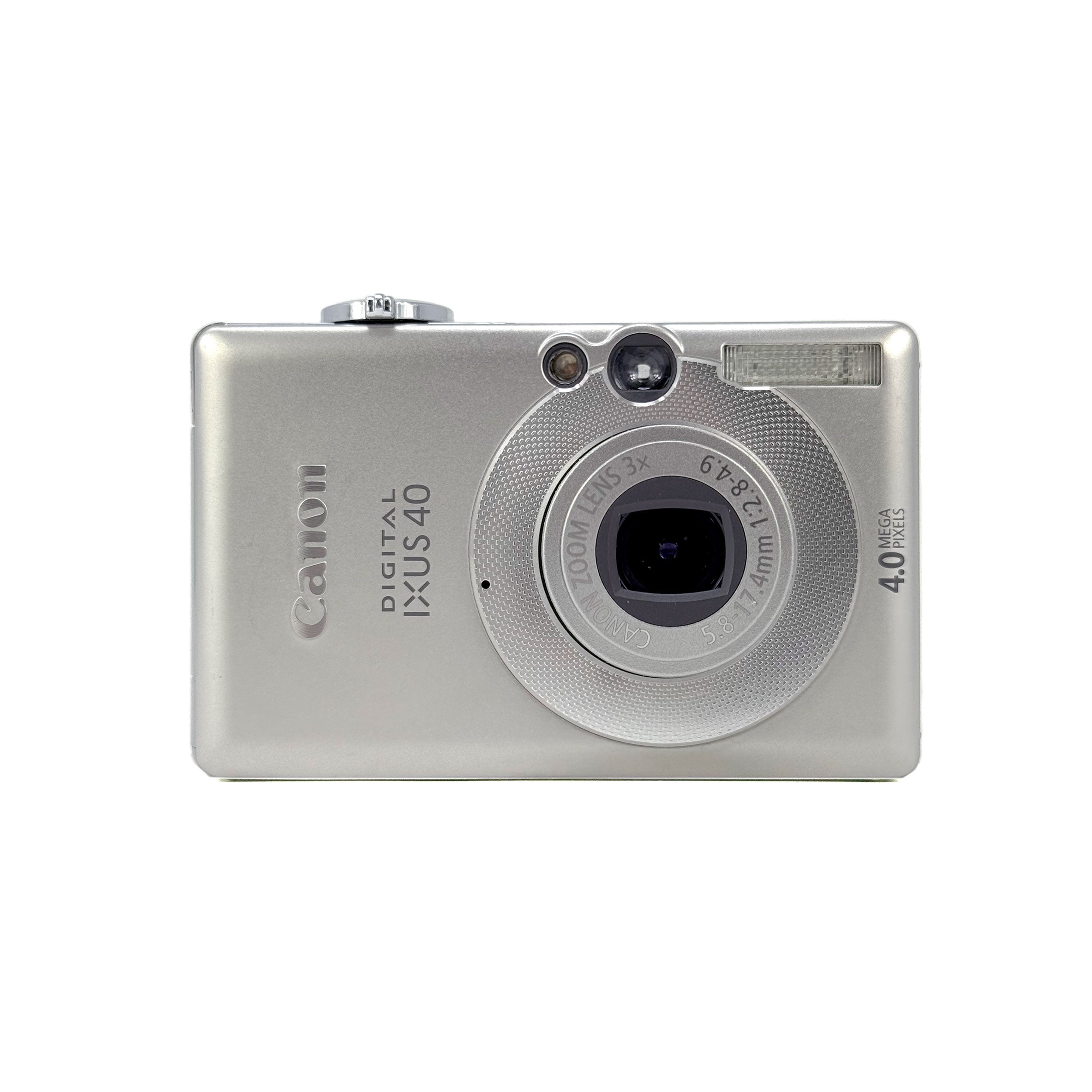 Canon IXUS 40 コンパクトデジタルカメラ【海外仕様】 Canon IXUS 40 Digital Compact – Retro Camera Shop