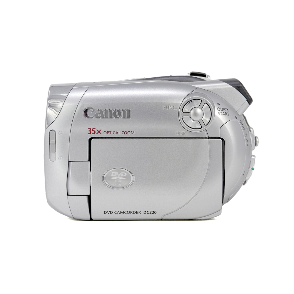 Vintage Canon DVD 2024 camcorder DC220