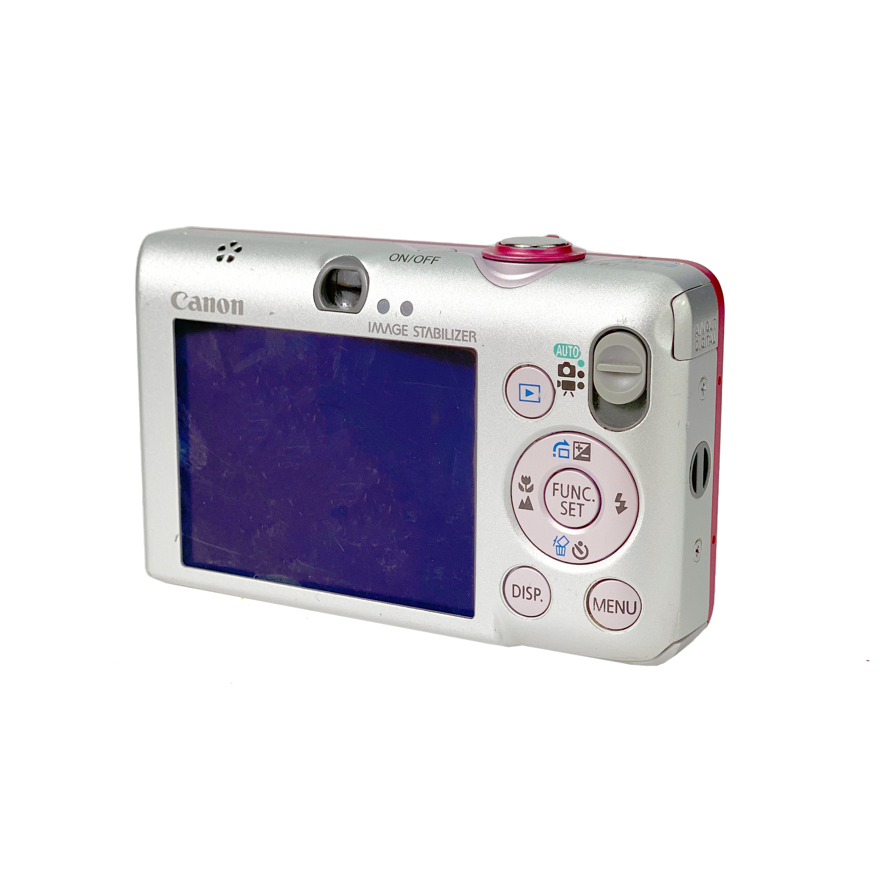 Canon IXUS 95 IS Digital Compact - Pink – Retro Camera Shop