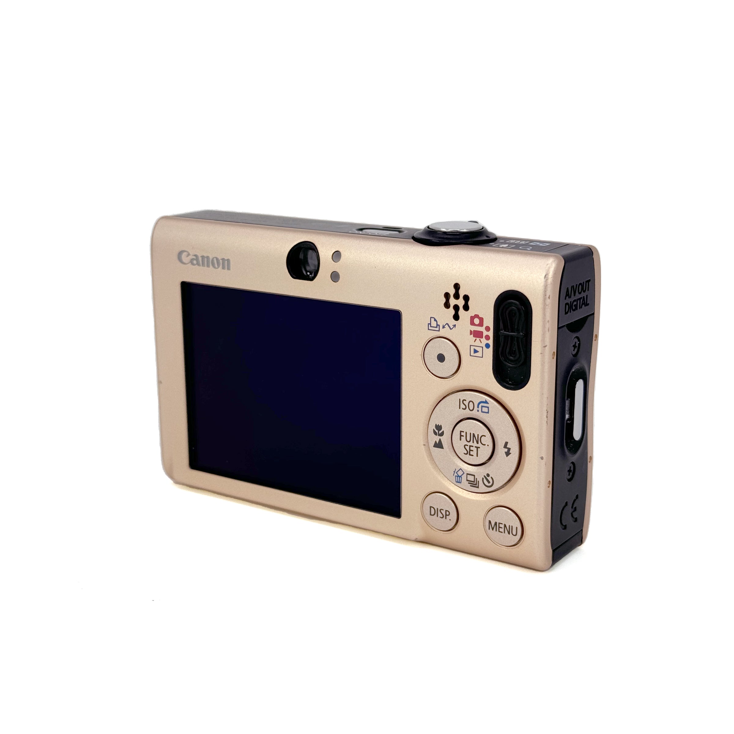 Canon IXUS 80 IS Digital Compact - Peach – Retro Camera Shop