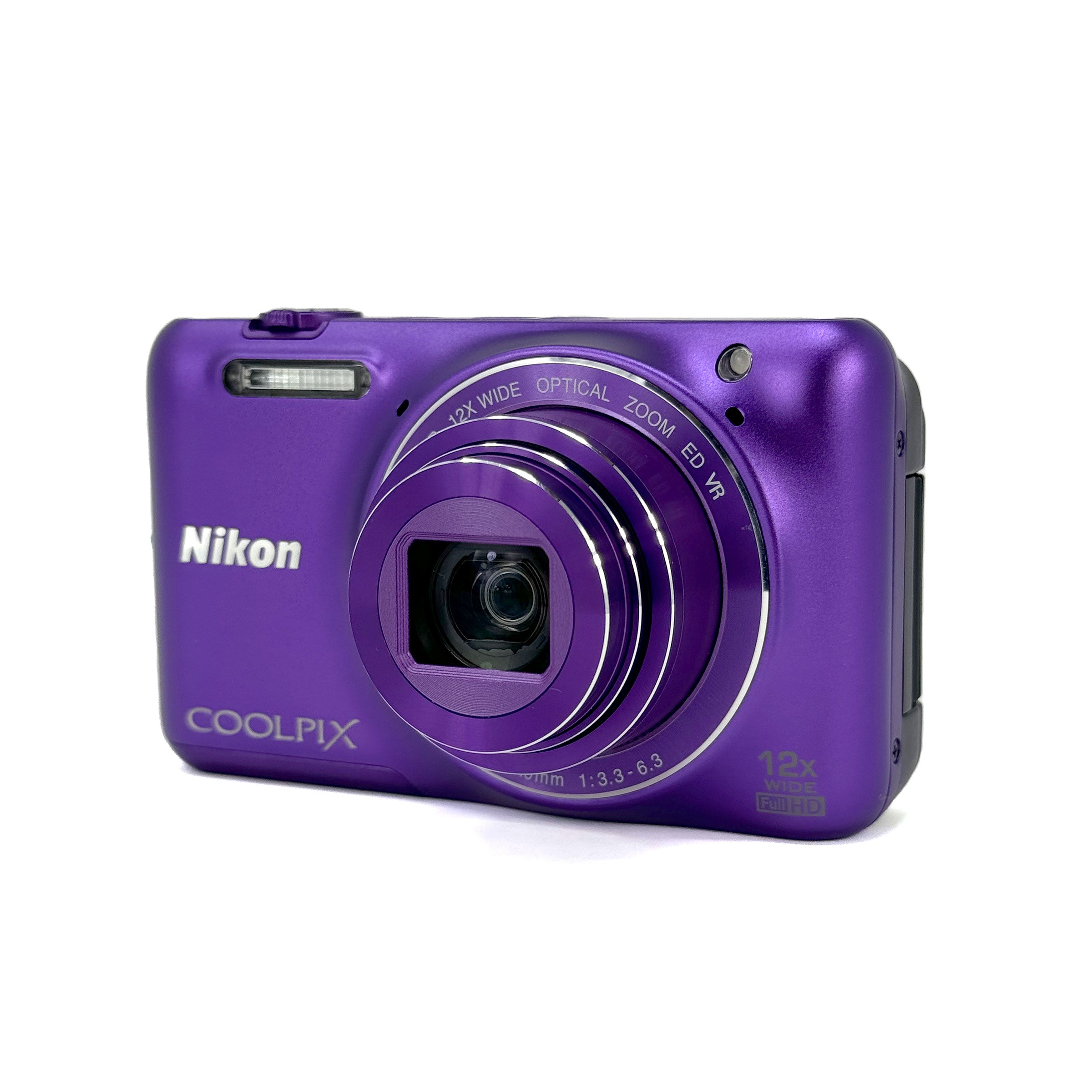 デジタルカメラ Nikon COOLPIX S6600 Nikon Coolpix S6600 Compact Digital Camera White 16MP 12 x