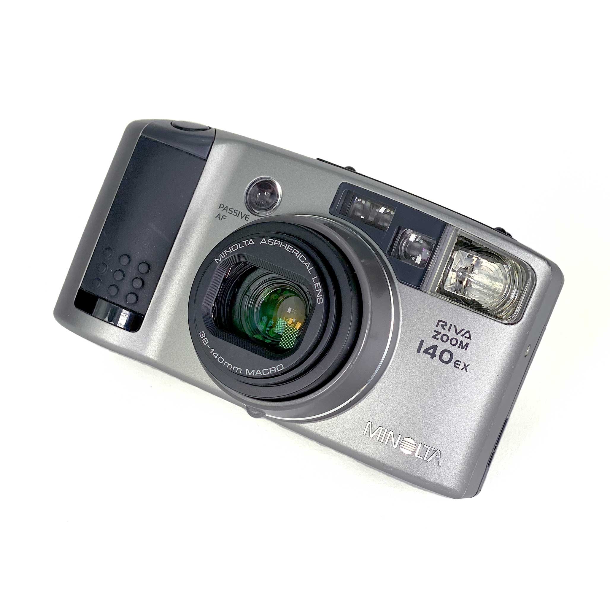 Minolta Riva Zoom 140EX – Retro Camera Shop
