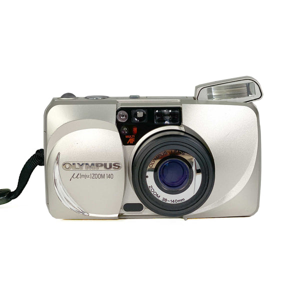 【動作確認ＯＫ】OLYMPUS　μ ZOOM 140 ミュー　mju　海外版 動作確認OK】OLYMPUS μ ZOOM 140 ミュー mju 海外版Ω