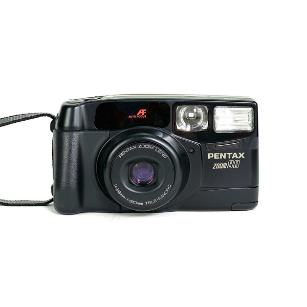 Pentax Zoom 90 フィルムカメラセット　全て不稼働 Pentax Zoom 90 – Retro Camera Shop