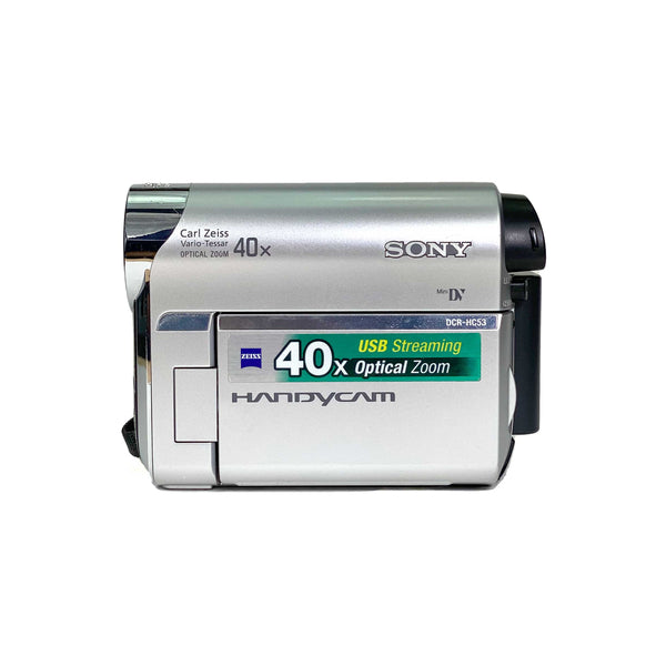 Sony Handycam DCR-HC53E PAL MiniDV Camcorder – Retro Camera Shop Sony Handycam DCR-HC53E PAL MiniDV Camcorder – Retro Camera Shop