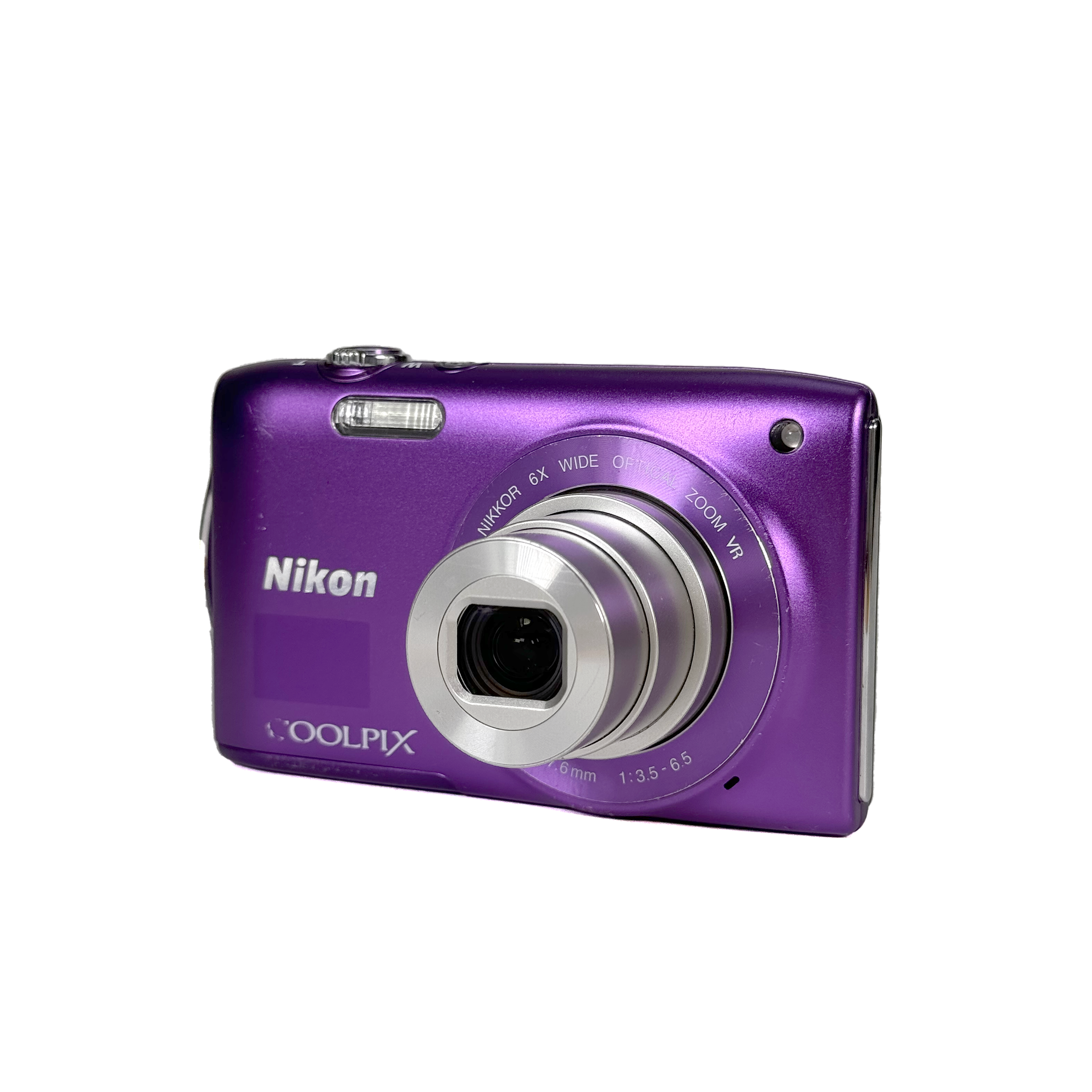 現状品】Nikon COOLPIX S3300 パープル コンパクトデジタルカメラ 動作 