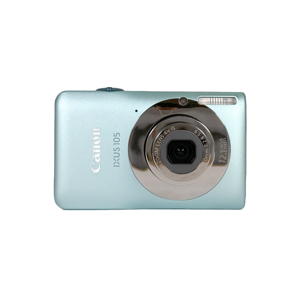 Canon IXUS 105 Digital Compact - Blue – Retro Camera Shop