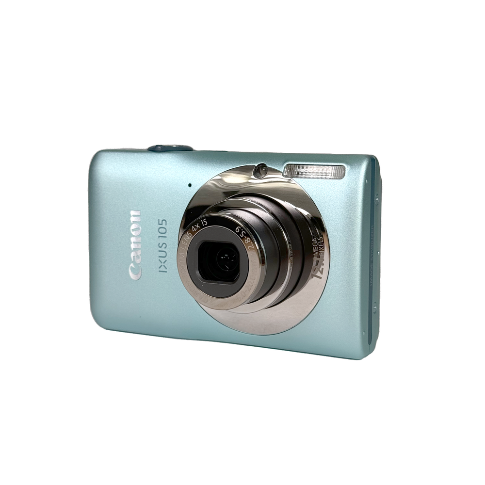 Canon IXUS 105 Digital Compact - Blue – Retro Camera Shop