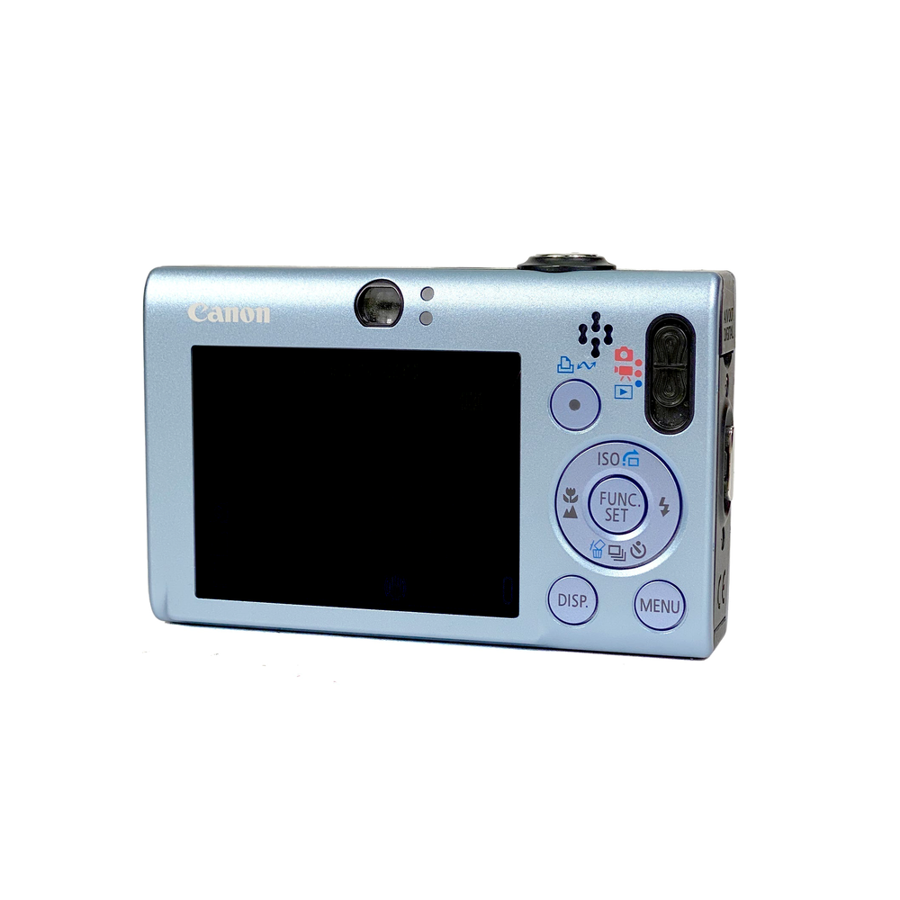 Canon IXUS 80 IS コンパクトデジタルカメラ Canon IXUS 82 IS Digital Compact - Blue – Retro Camera Shop