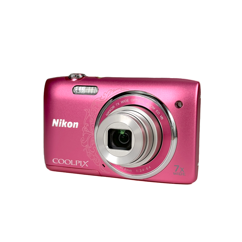 動作確認済み Nikon COOLPIX S3500ピンク Nikon Coolpix S3500 Digital Compact – Retro Camera Shop