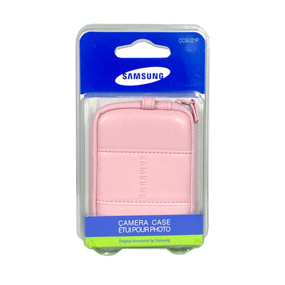 Samsung Pink Leather Camera Case