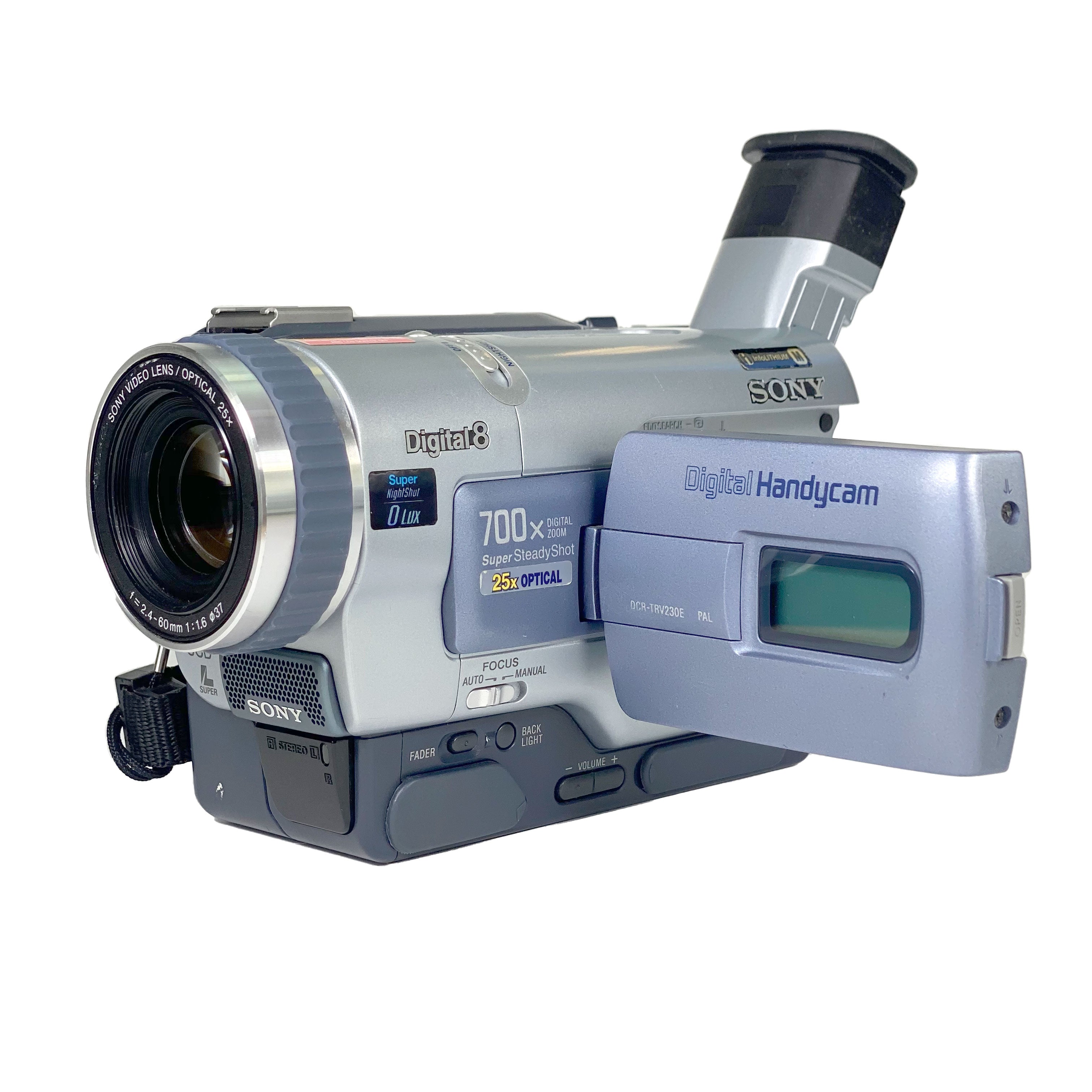 Sony Handycam DCR-TRV230E PAL Hi8 Digital Camcorder – Retro Camera 