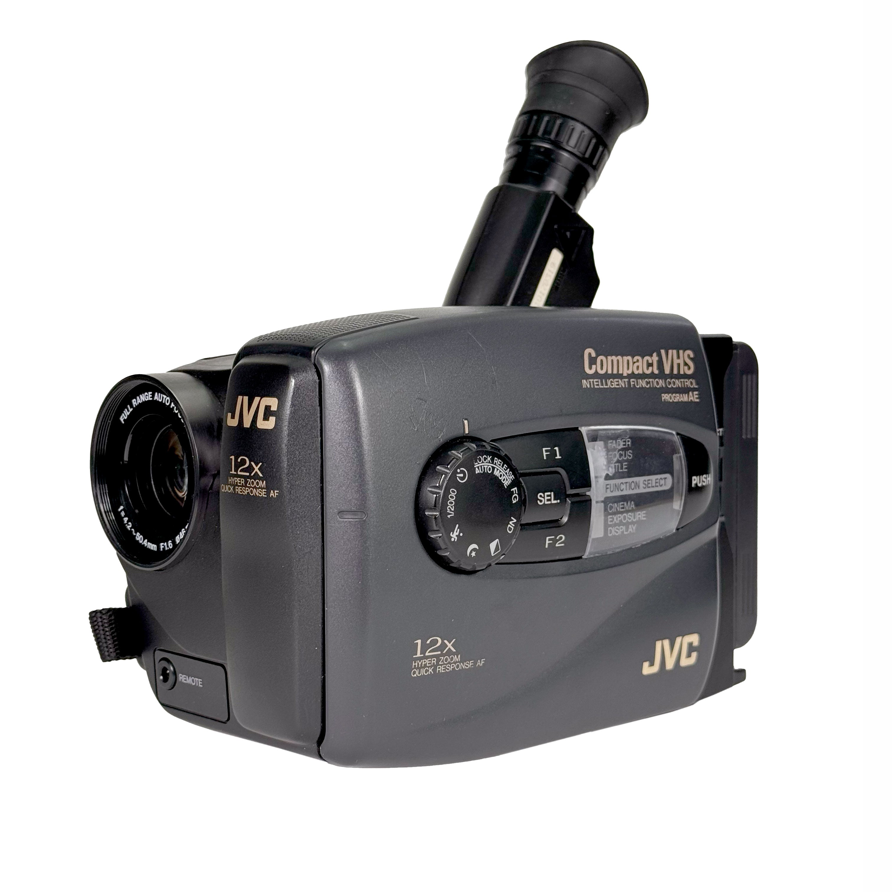 JVC GR-AX227E VHS-C PAL Camcorder – Retro Camera Shop