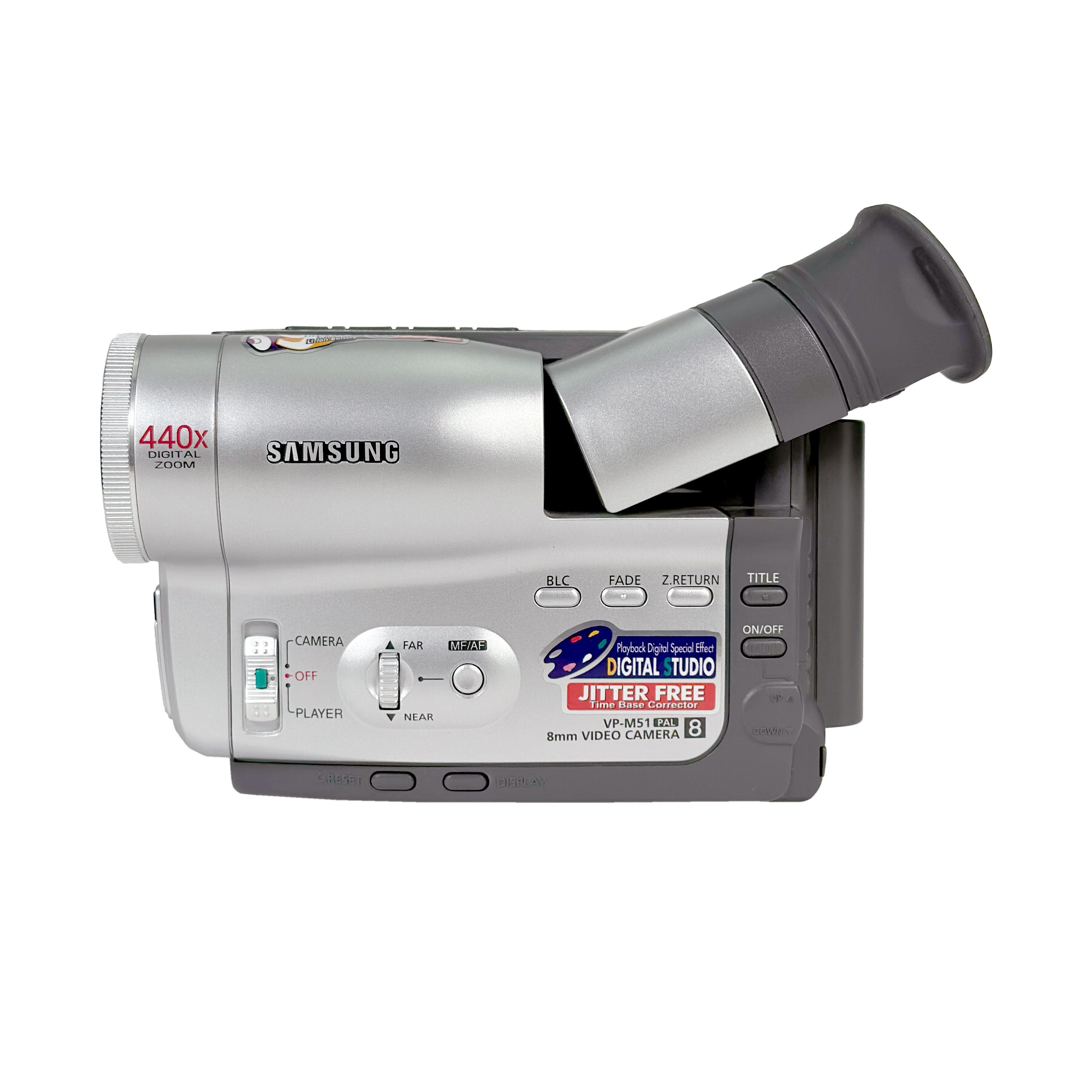 Samsung VP-M51 PAL Hi 8 Video CamCorder – Retro Camera Shop
