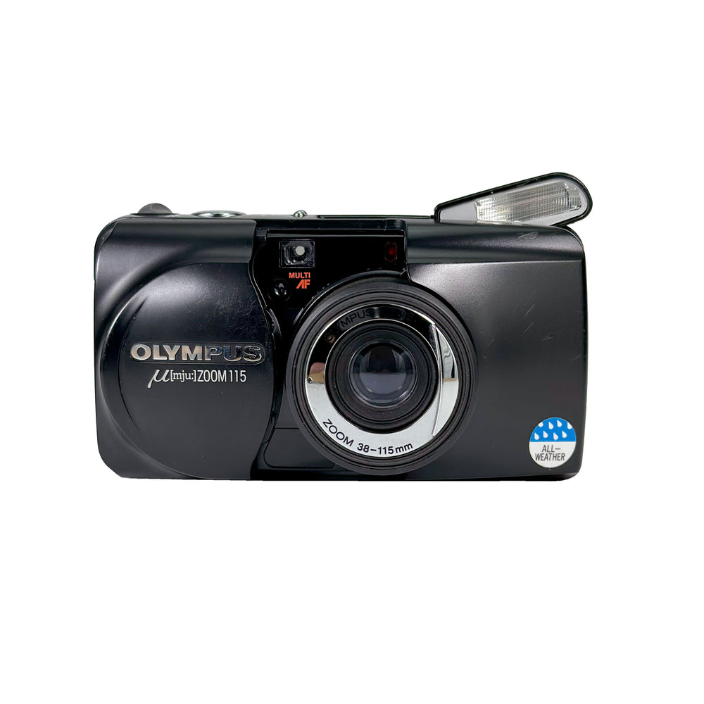 Appareil Photo Compact Olympus MJU-II Zoom 38-115mm - TBE - Argent