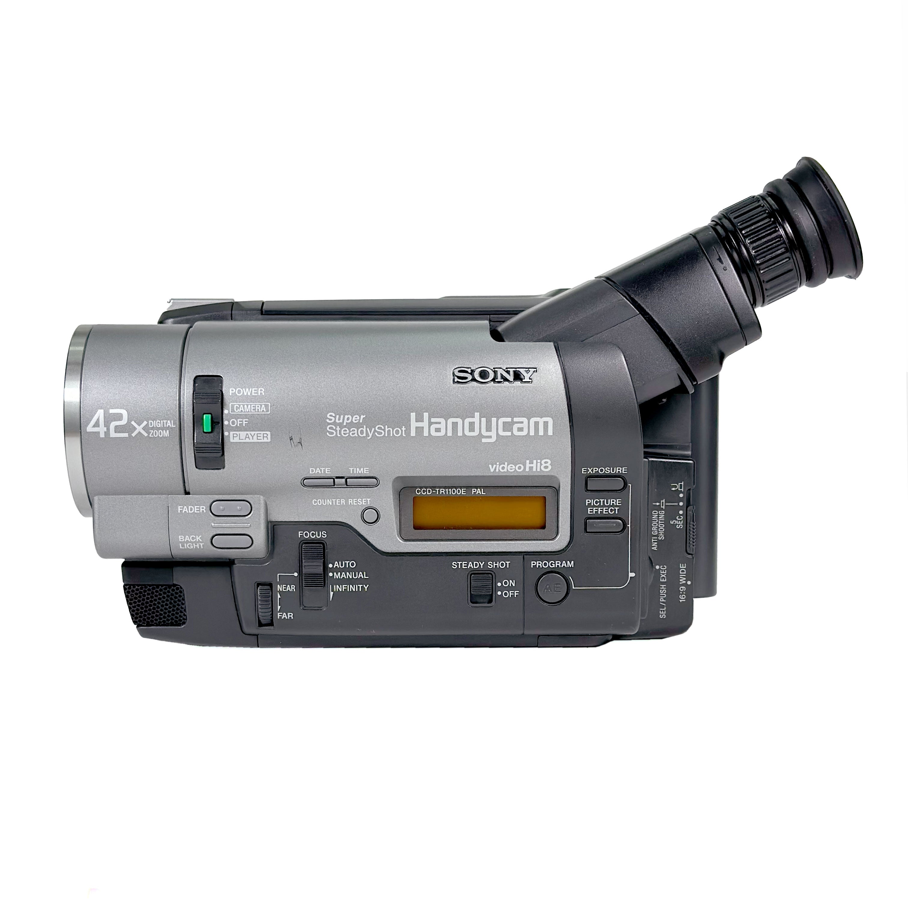 Sony Handycam CCD-TR1100E Video 8 Camcorder – Retro Camera Shop