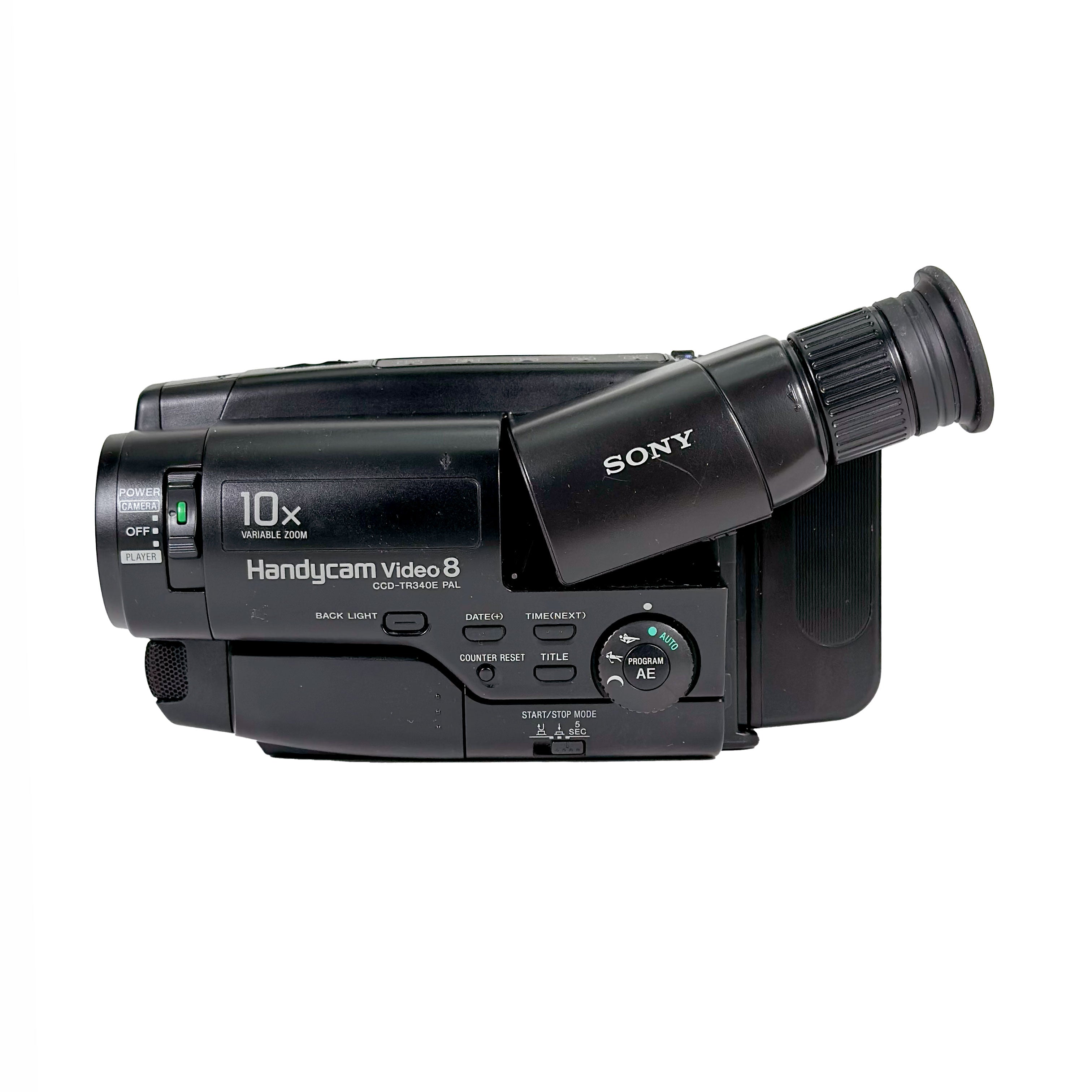 Sony Handycam CCD-TR340 Video 8 Camcorder – Retro Camera Shop