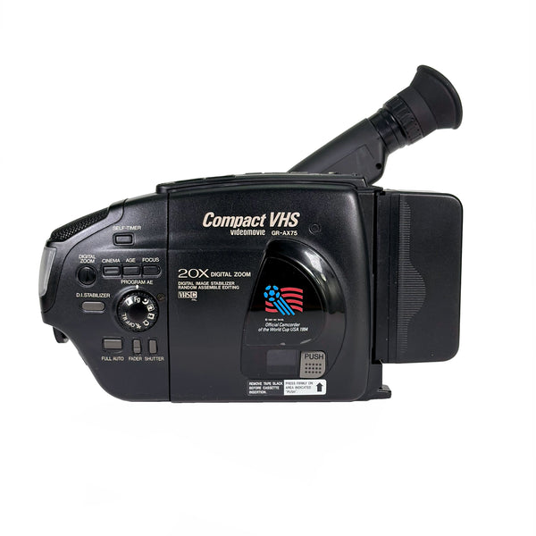 Vhs Camcorder Video Camcorders For Sale JVC GR-SX851 VHS-C Camera Camcorder Bundle Super VHS 300 X Digital Zoom