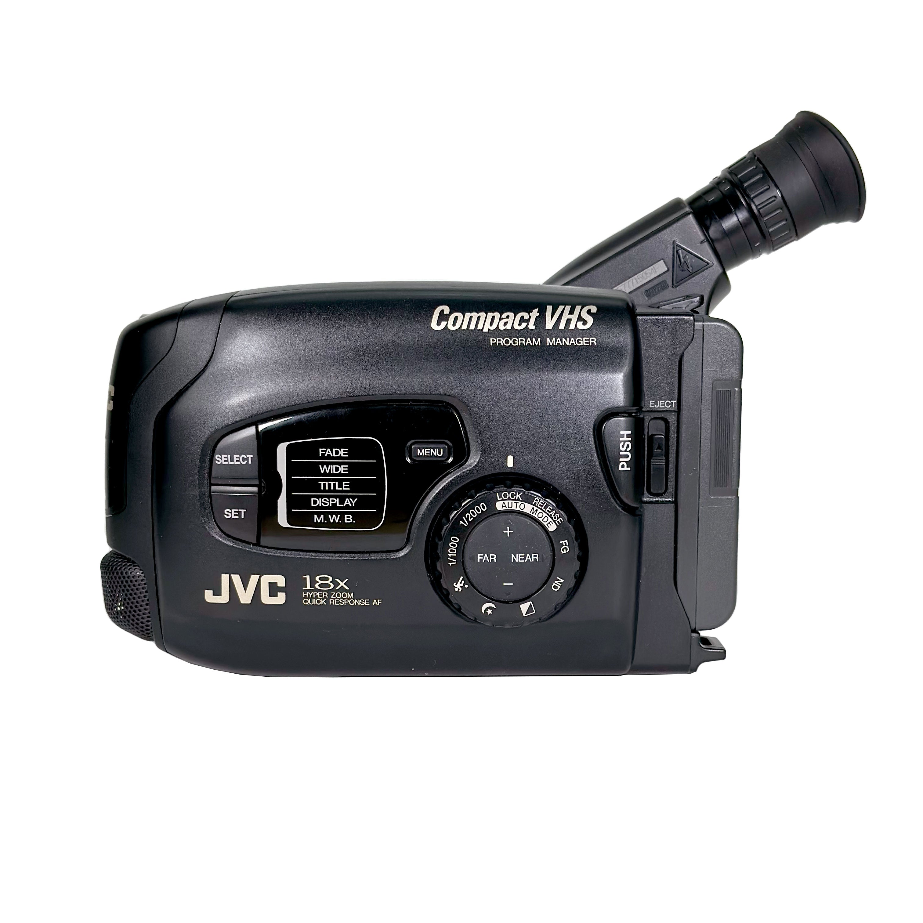 JVC GR-AX270E VHS-C PAL Camcorder – Retro Camera Shop