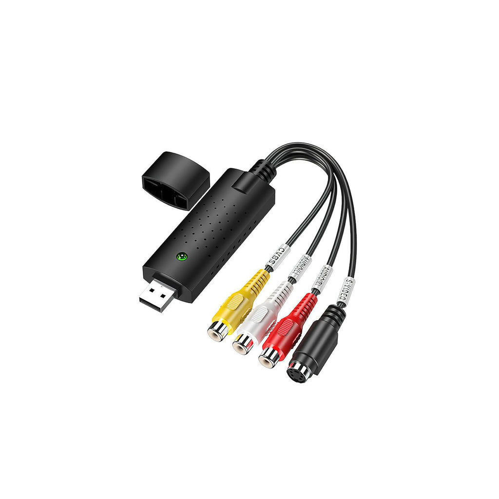 AV to USB Converter - Video Capture Device for Hi8, MiniDV & VHS Camer ...