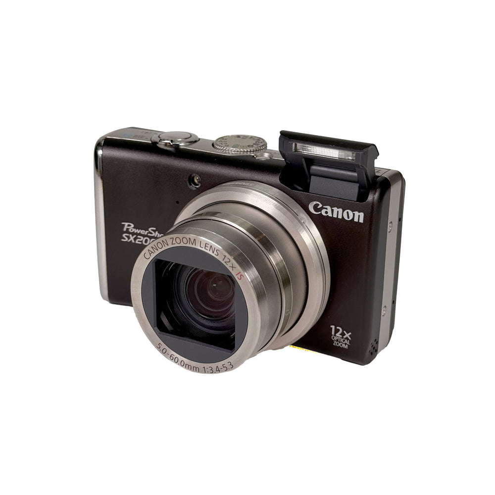 良品＊Canon PowerShot SX200 IS 押し込む