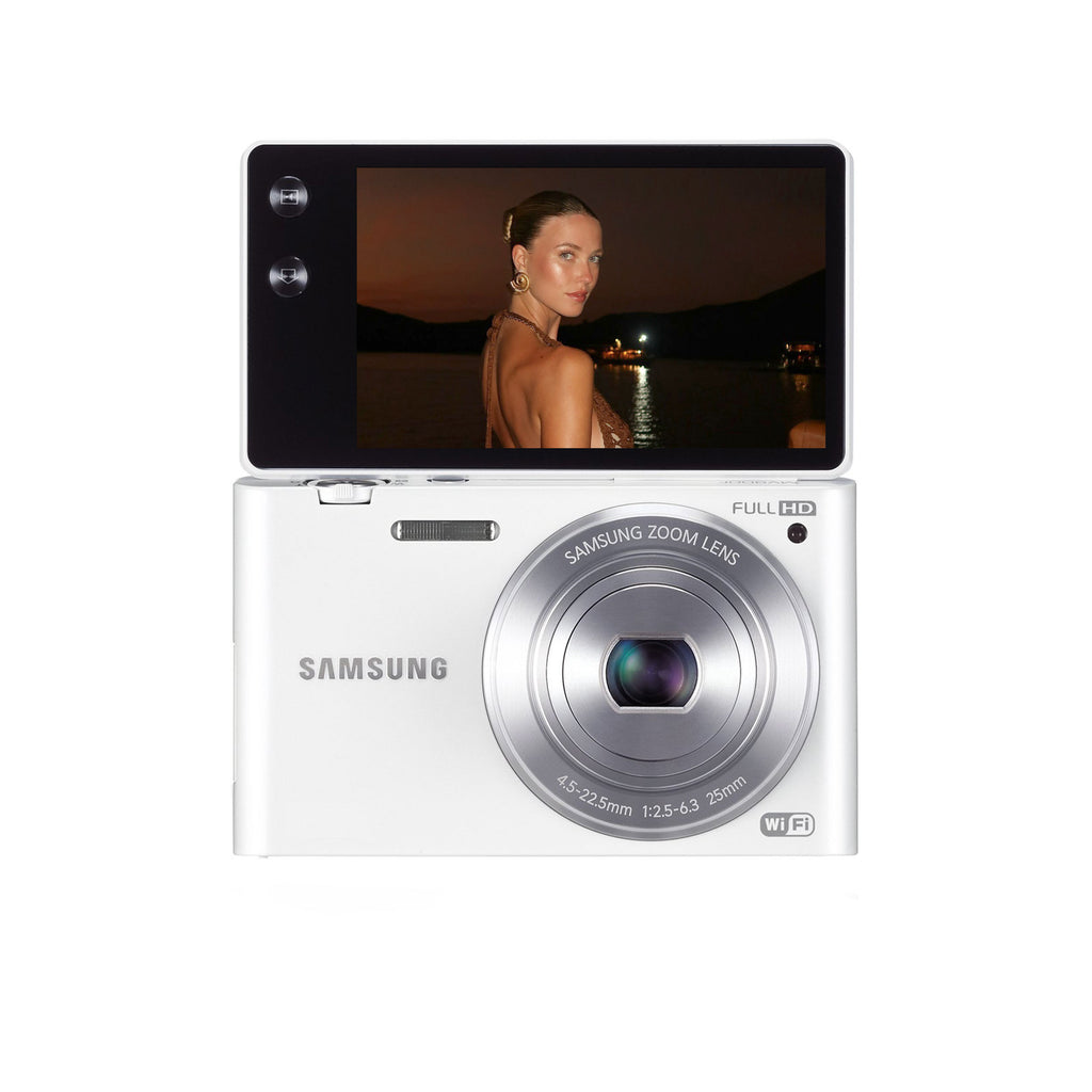 【希少 SAMSUNG コンデジ】MV900F サムスン ホワイト Samsung MV900f Flip-out & Touch Screen Compact Digital