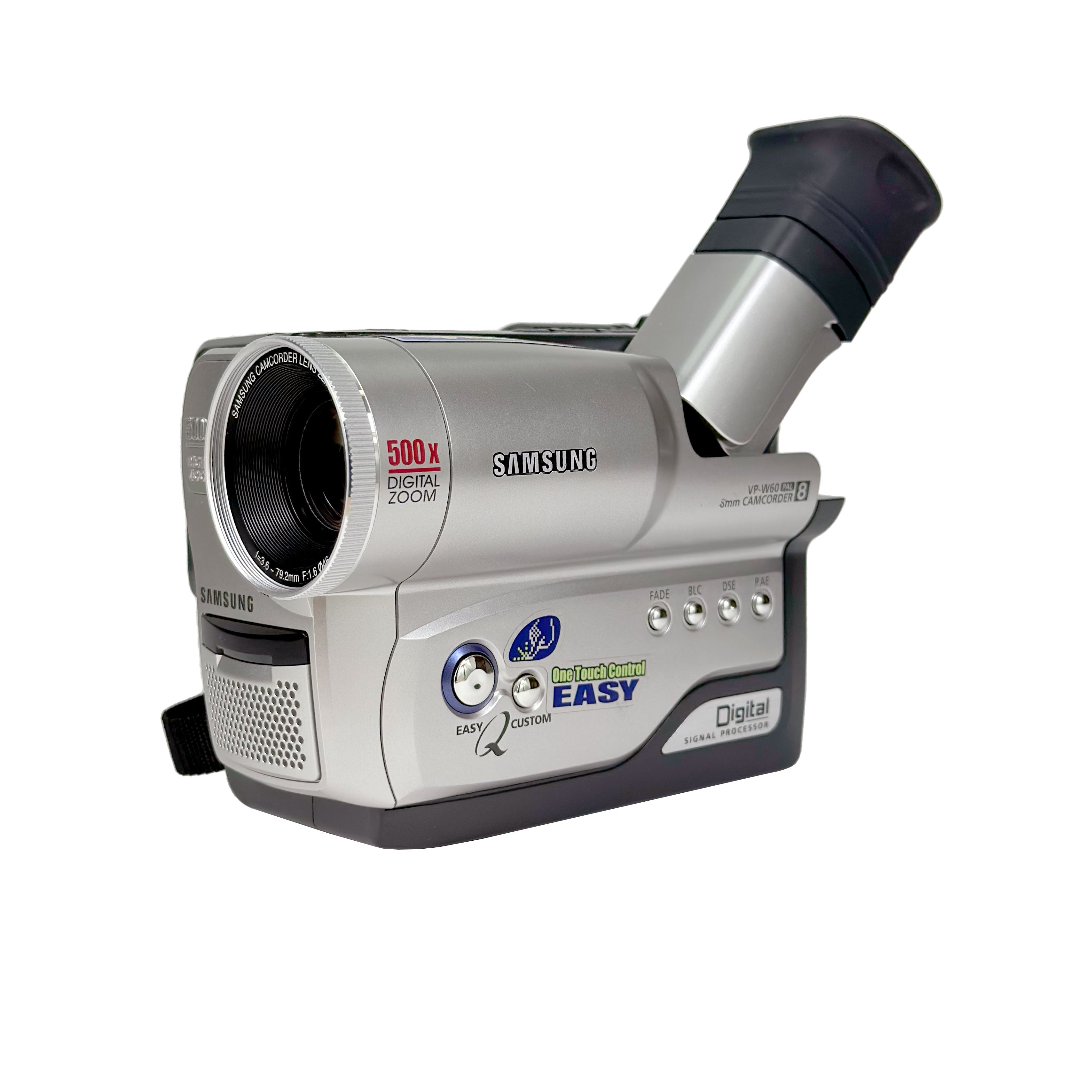 Samsung VP-W60 PAL Hi 8 Video CamCorder – Retro Camera Shop