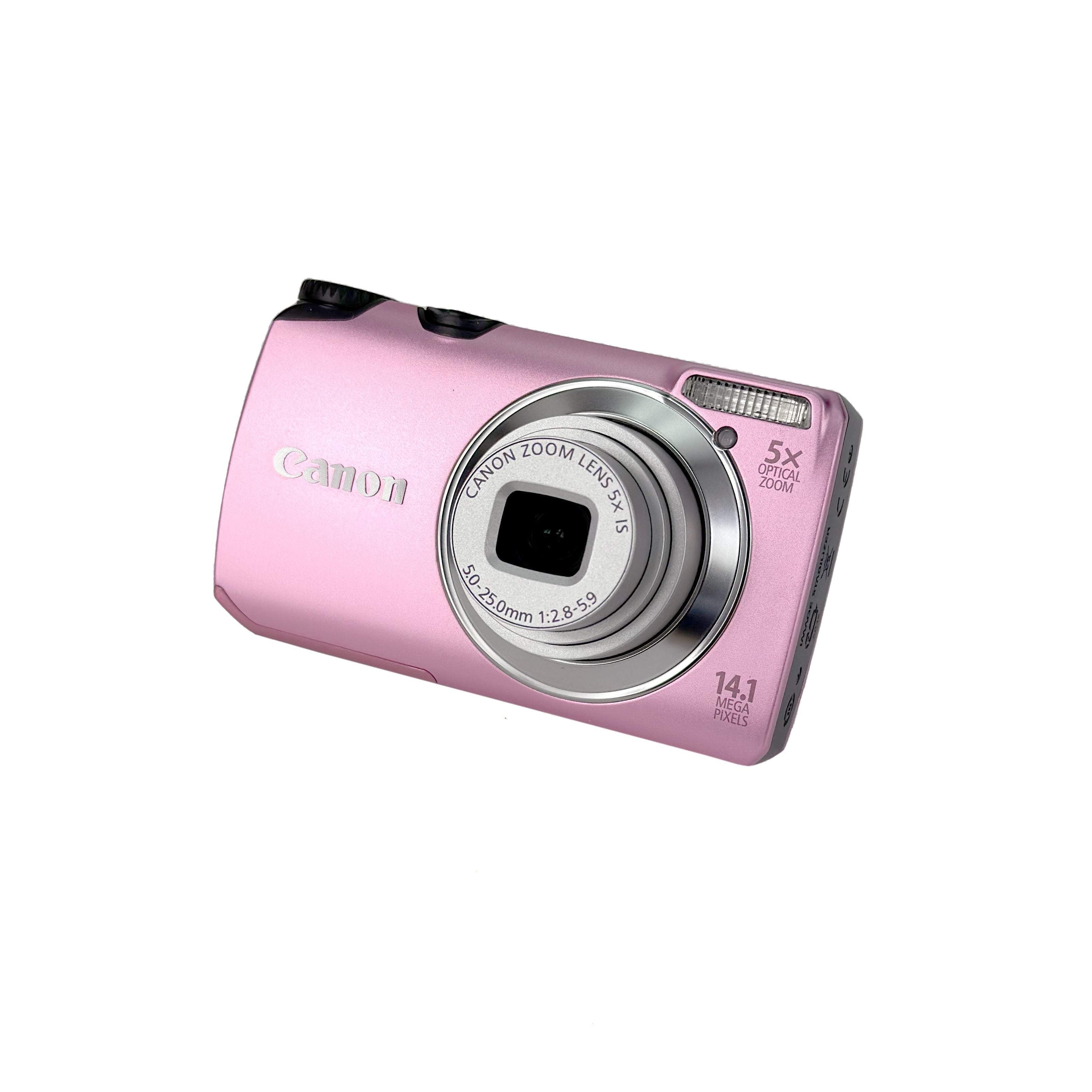 Canon Powershot A3200 IS Digital Compact - Pink – Retro Camera Shop