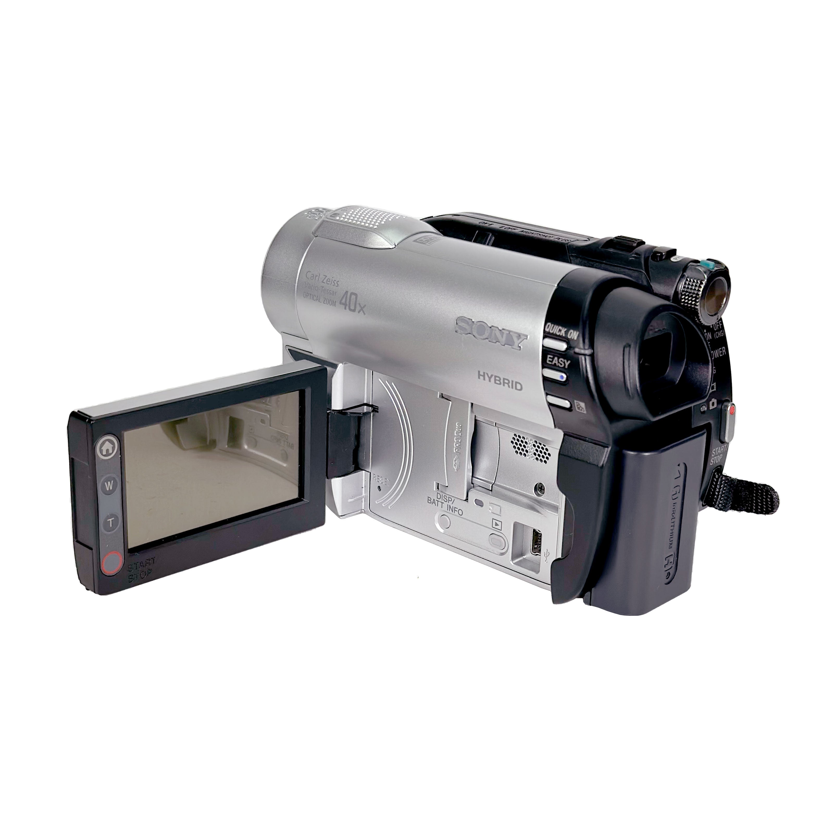 Sony DCR-DVD110E DVD + Memory Stick Hybrid Camcorder – Retro