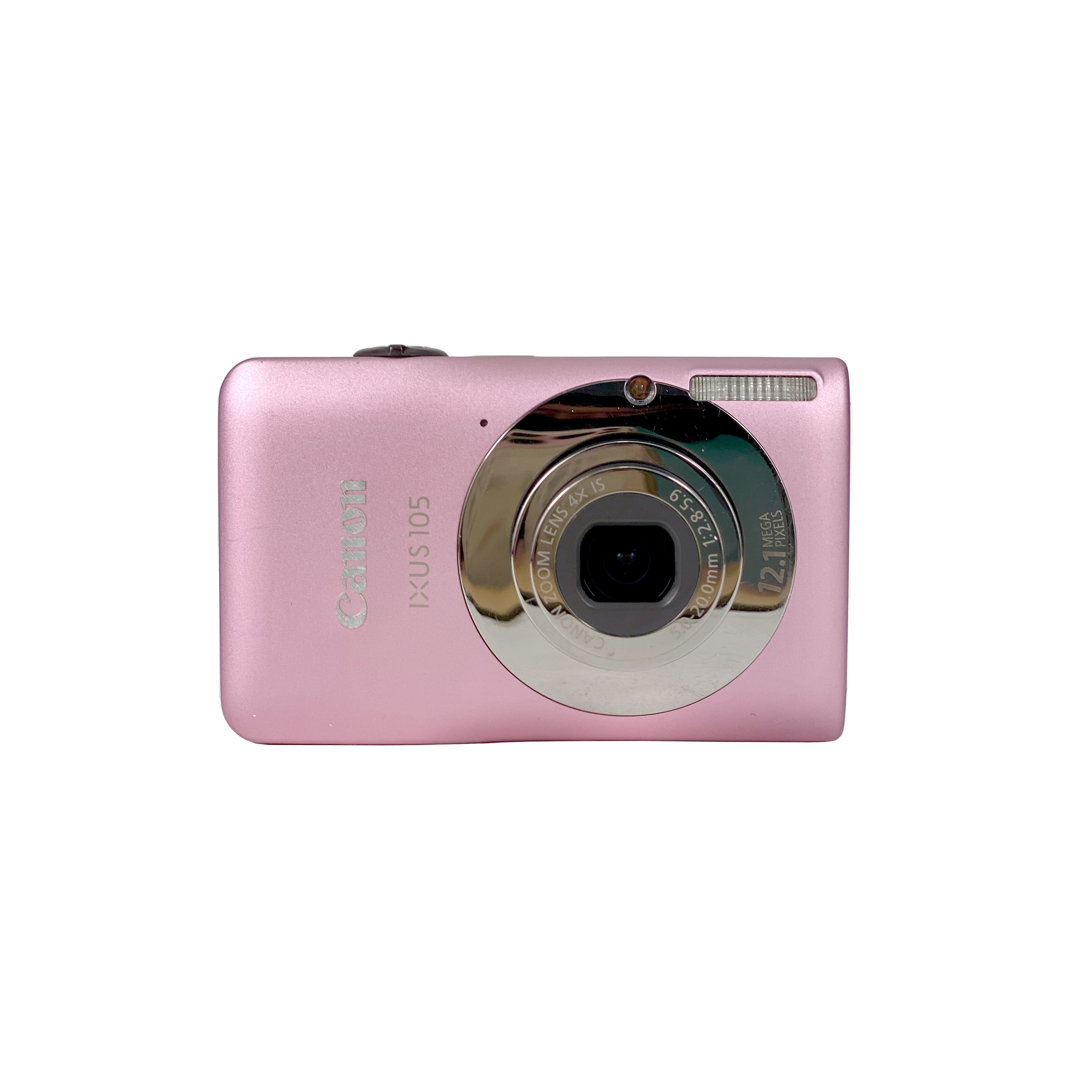 Canon IXUS 105 Digital Compact - Pink – Retro Camera Shop